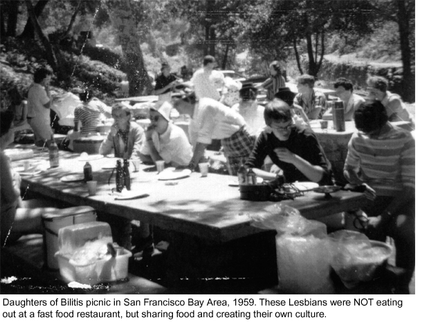 Daughters of Bilitis picnic 1959