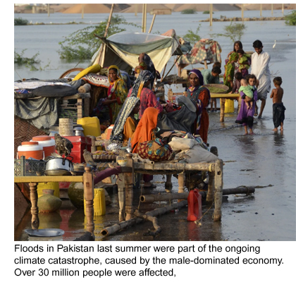 Pakistan floods affected 30 million.